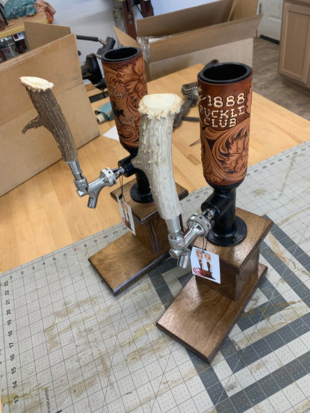 Custom whiskey tower