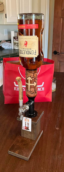 Custom whiskey tower